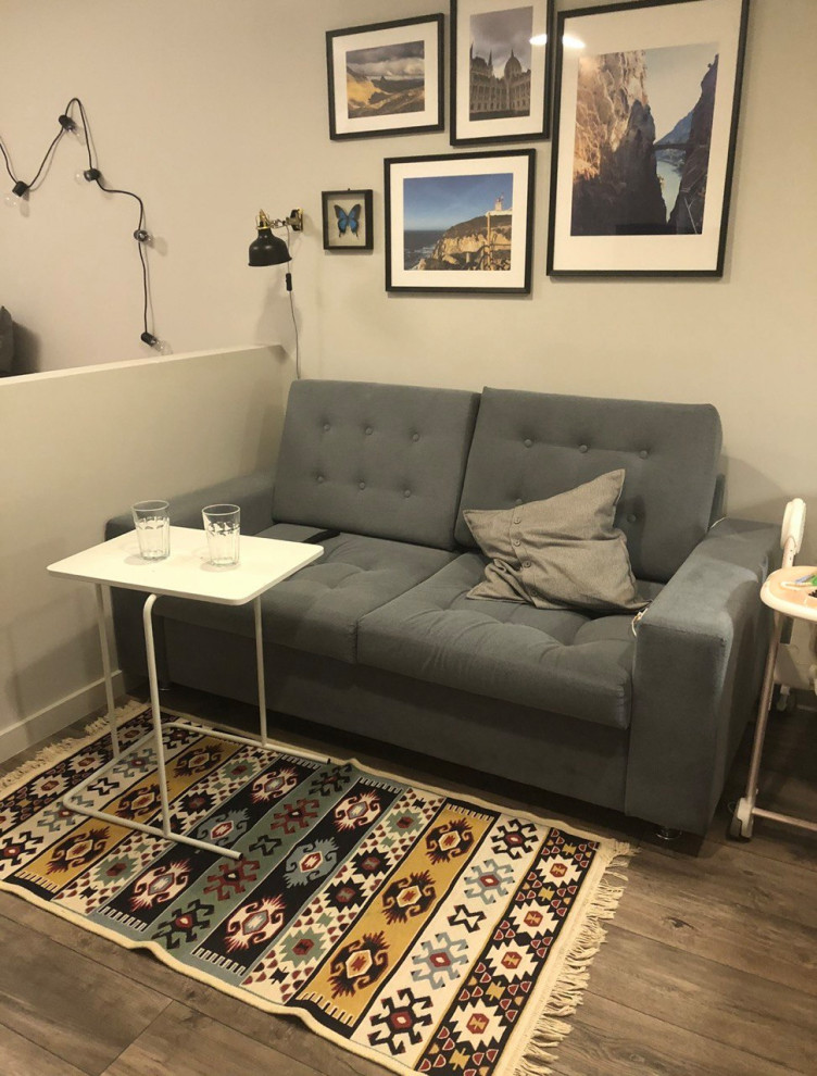 Современная двушка в панельном доме в Царицыно