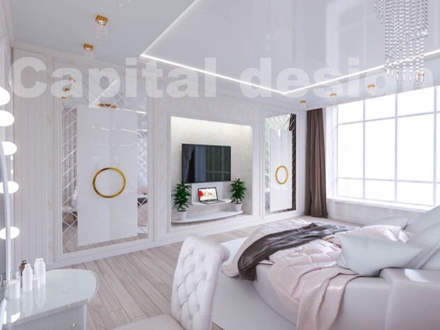 Спальня для молодой семьи