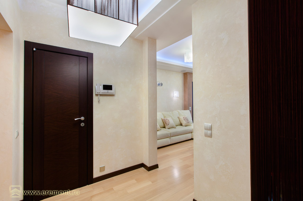 Дизайн и ремонт в квартире в Мытищах — Простая геометрия