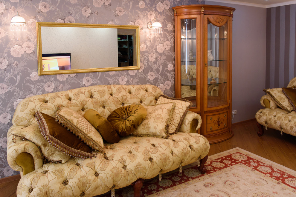 Рыбы в воде. Проект квартиры на Хорошевском шоссе. Гостиная