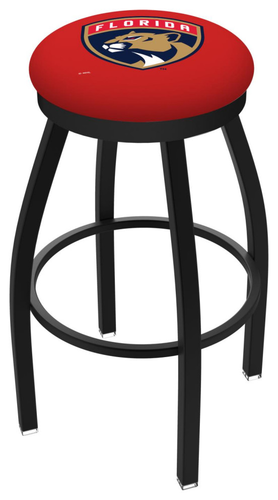 Holland Bar Stool Florida Panthers 30" Swivel Bar Stool L8B2B30FlaPan