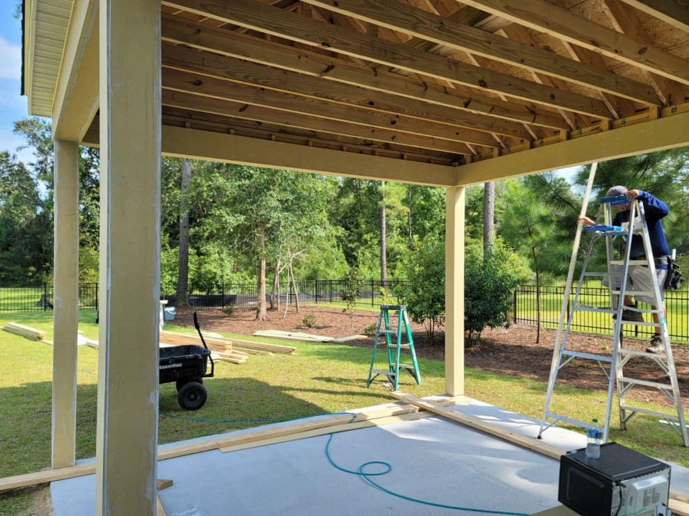 Eye catching patio