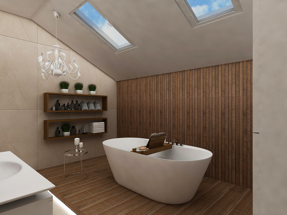 Коттедж в стиле лофт