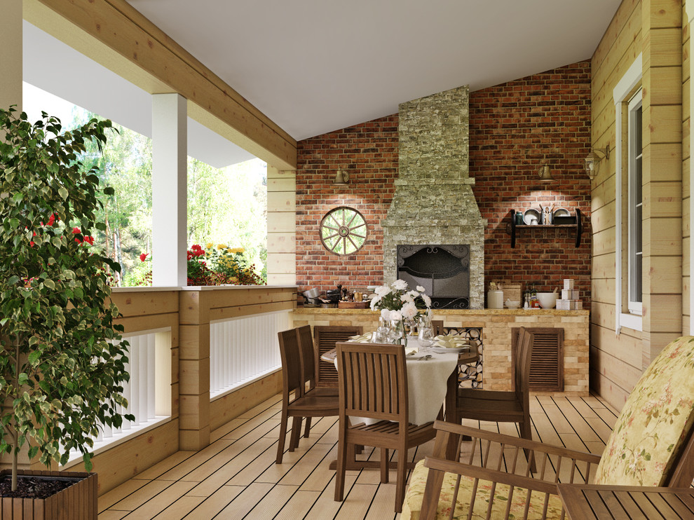 брусовый дом