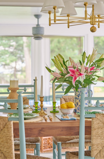 Charming Bungalow beach-style-dining-room