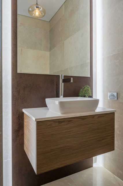 Champion Lakes Residence contemporary-powder-room