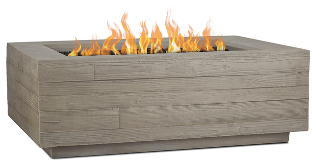 Board Form Propane Fire Table In Concrete Gray Natural Gas Board Form Propane Fire Table In Concrete Gray Natural Gas Conversion Kit Industrial Pits By Real Flame