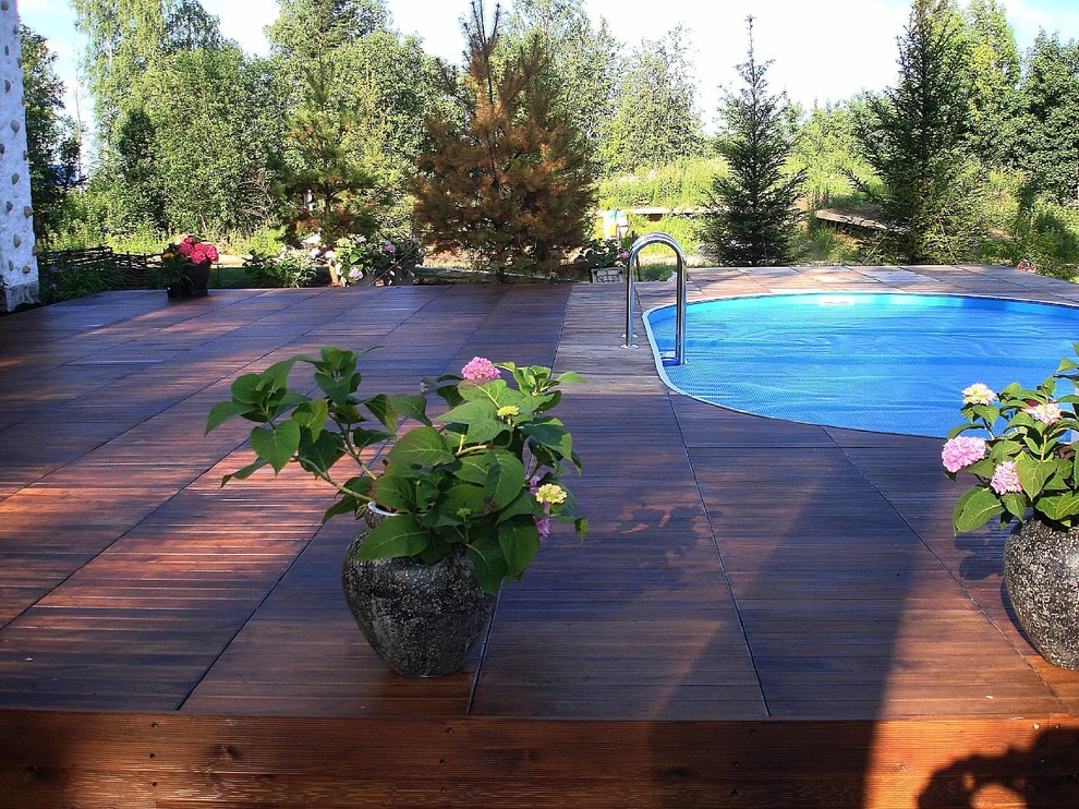 Оформление бассейна