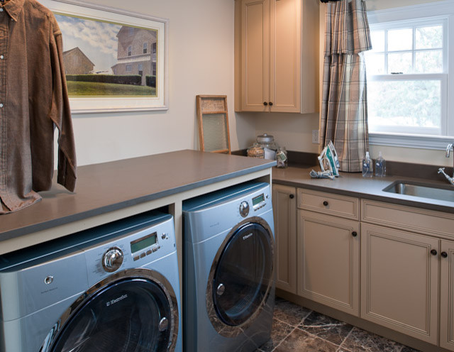Photo of a traditional laundry room in New York.
