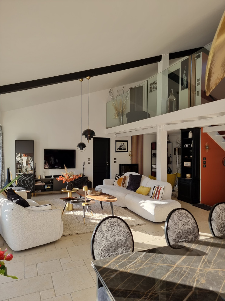 Rénovation totale d'une pièce de vie de 90m2