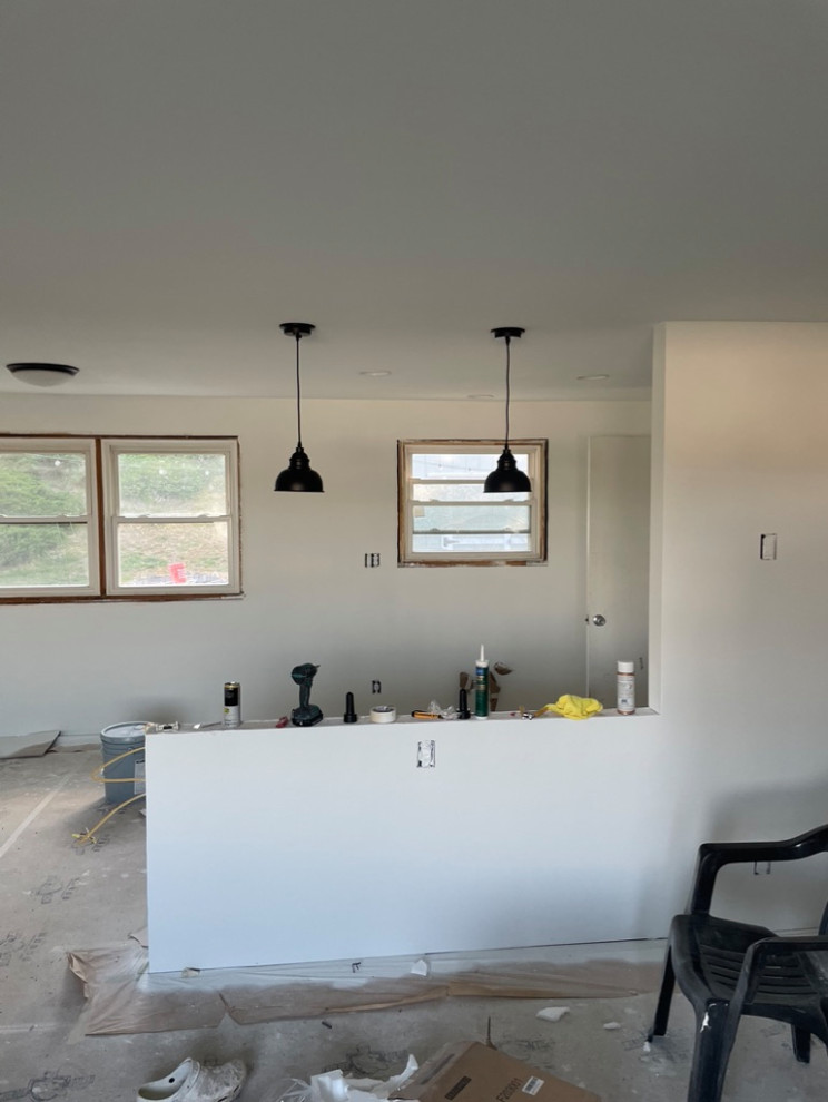 Bigger is better- Kitchen and wall remodel