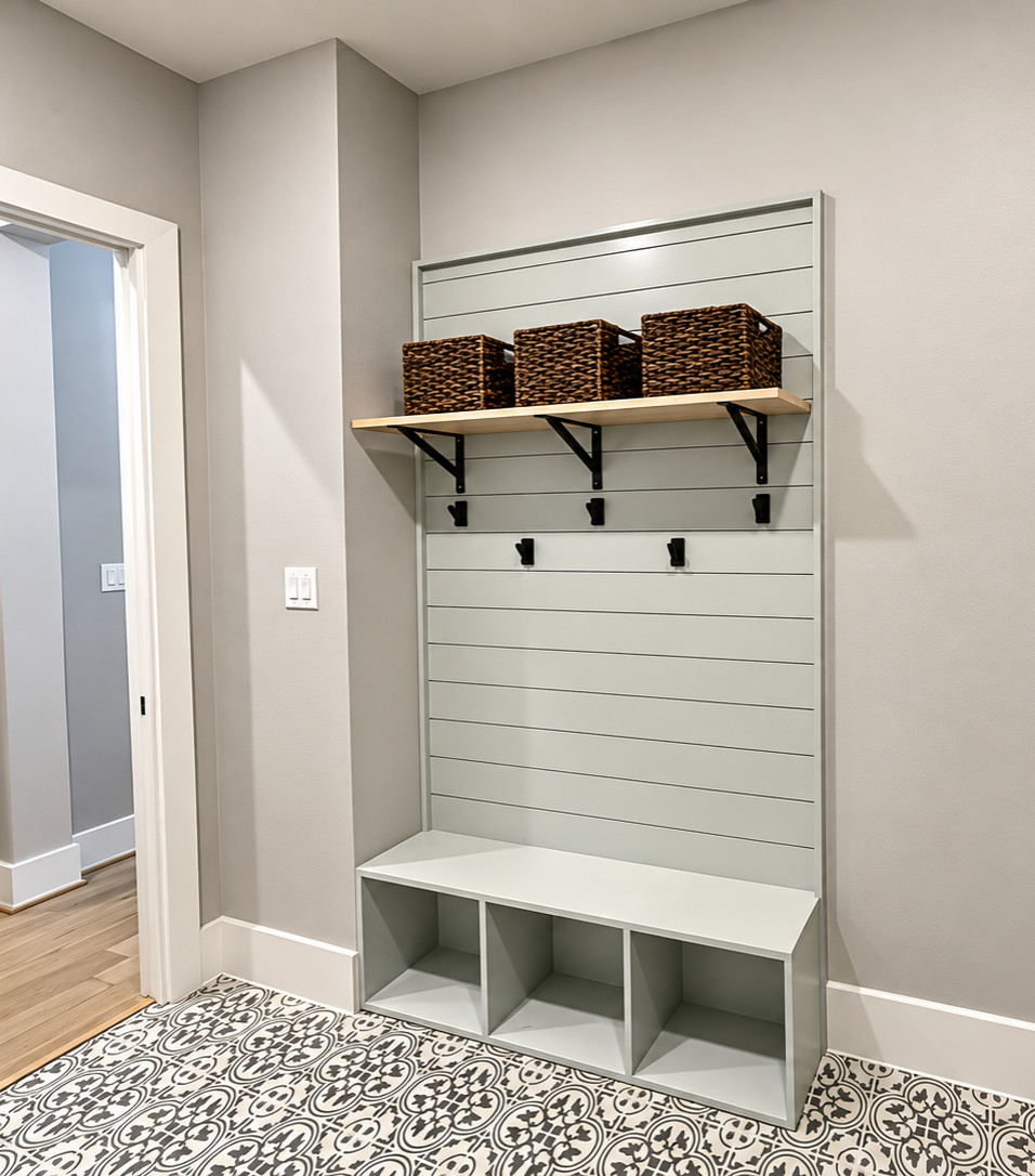 Custom Laundry Room and Mudroom