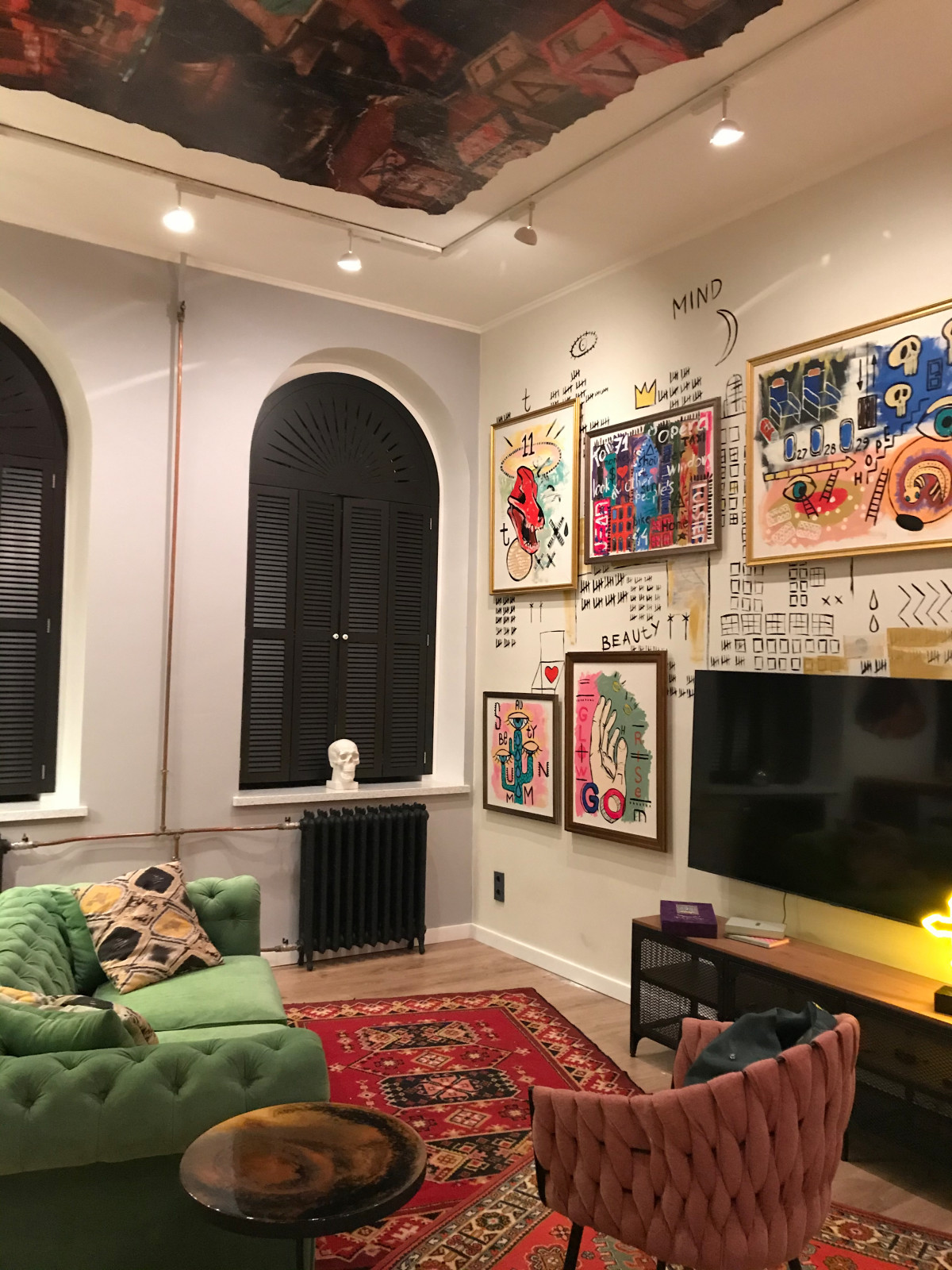 Хоумстейджинг гостиной