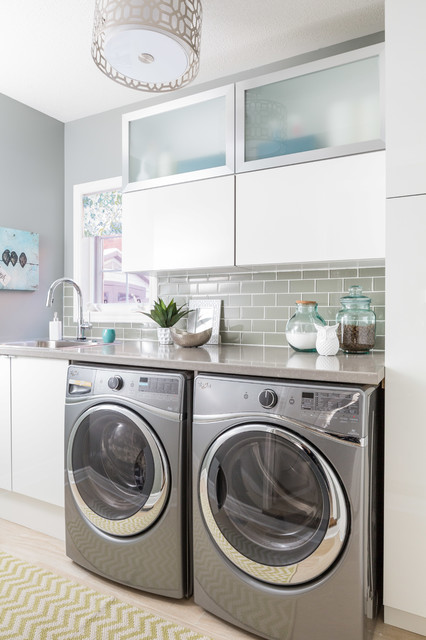 Laundry Room Reno Transitional Laundr