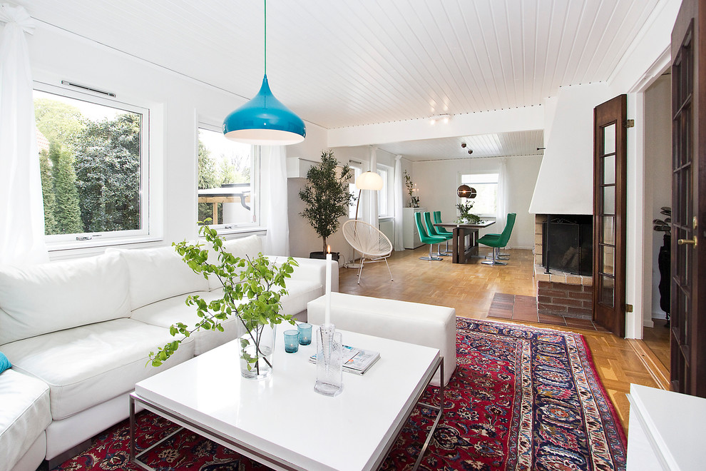 Design ideas for a scandinavian living room in Malmo.