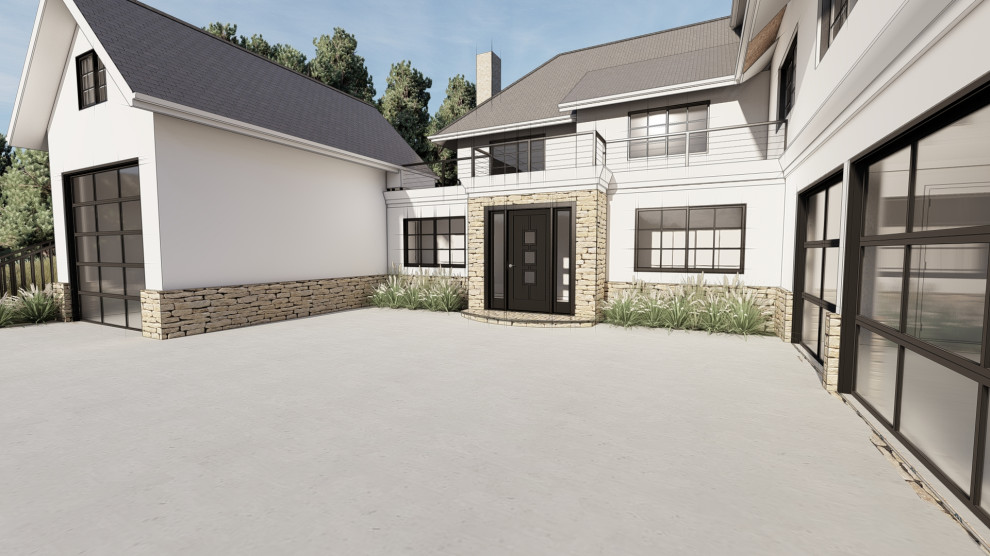 The Zvagelsky Deck and Front Remodel