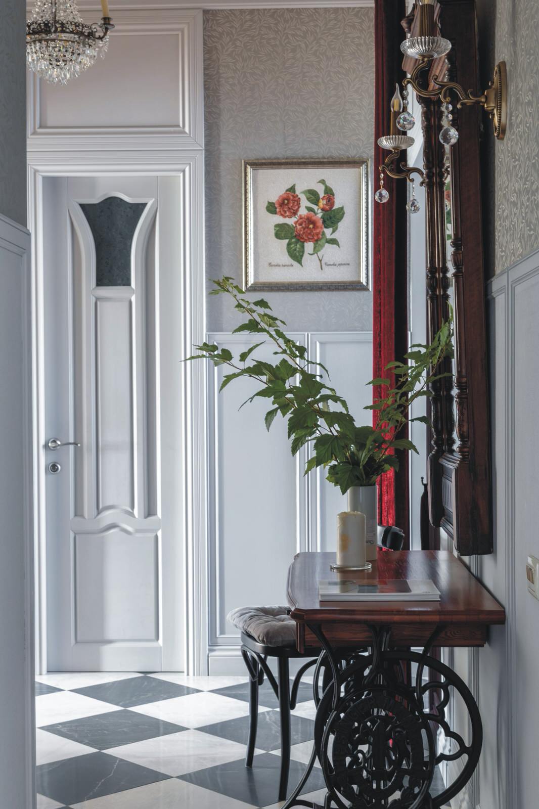 Квартира в винтажном стиле