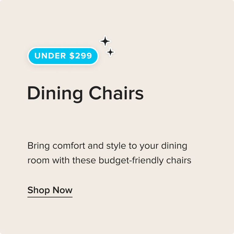 Dining Chairs Under $299