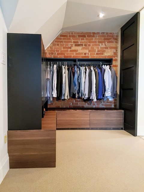 Third Floor Loft Conversion Modern Closet Toronto By