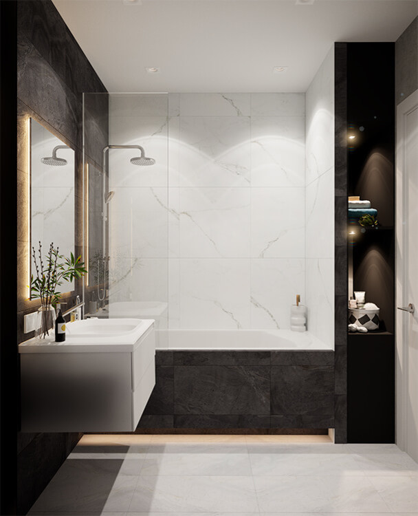 Светлая двушка.