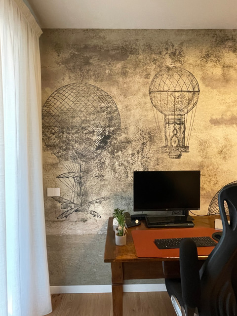 Casa G _ M contemporary-arbetsrum