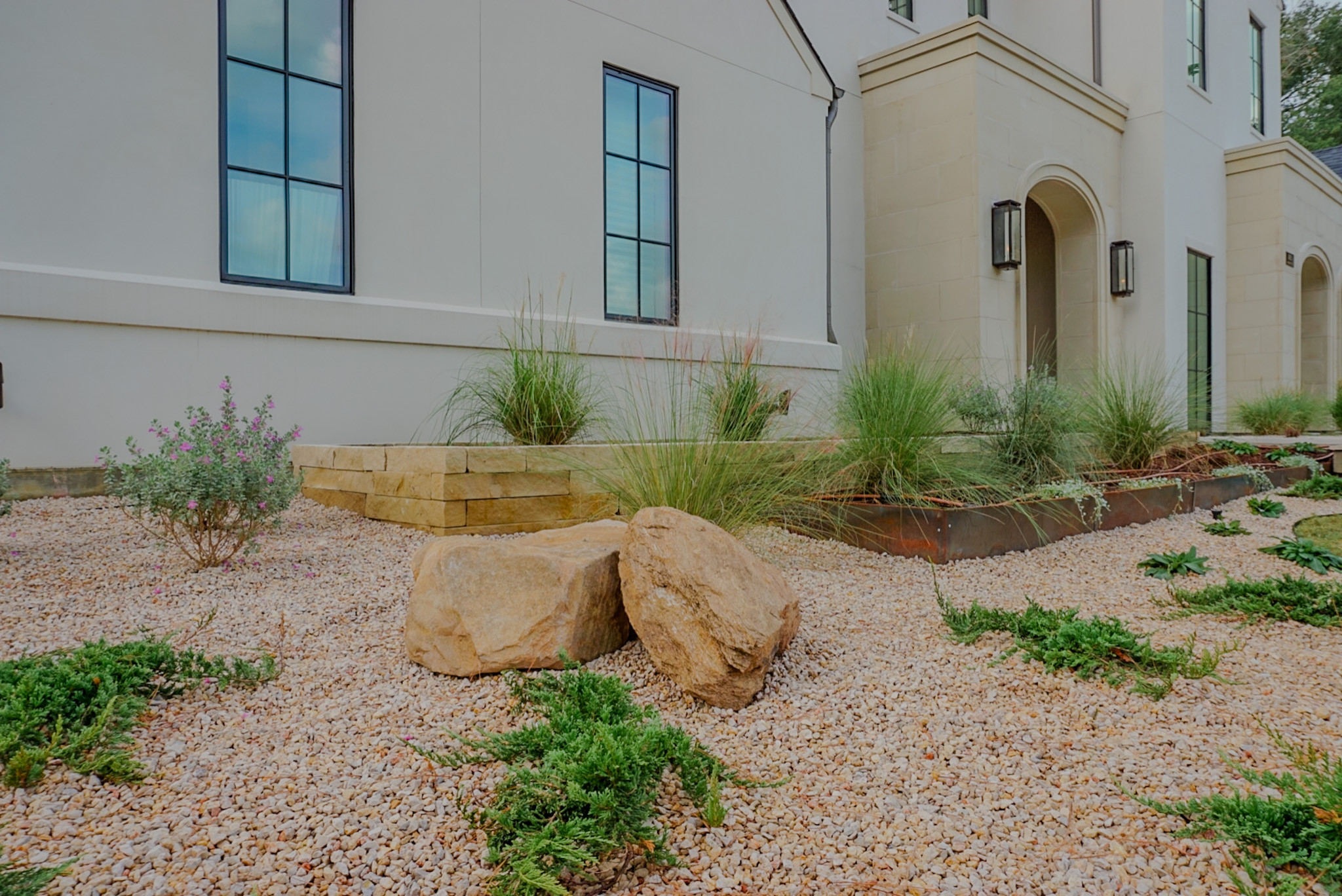 Modern Mediterranean Style Landscape