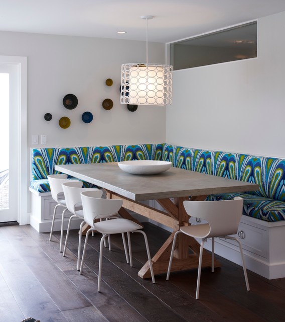 Peninsula Point Residence transitional-dining-room