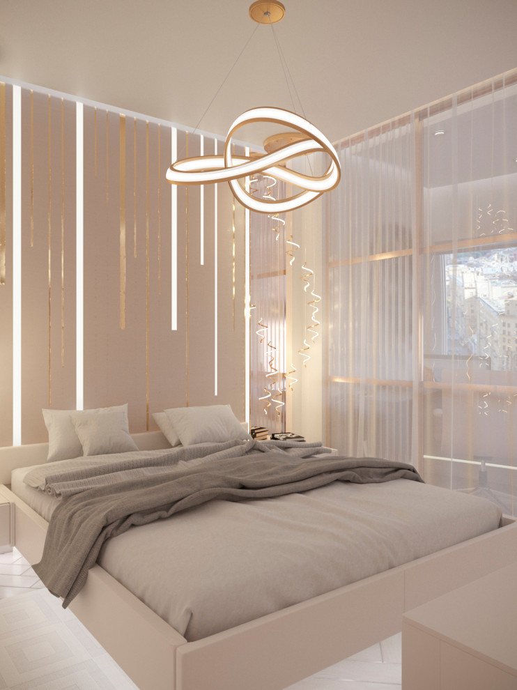 Светлая квартира в современном стиле