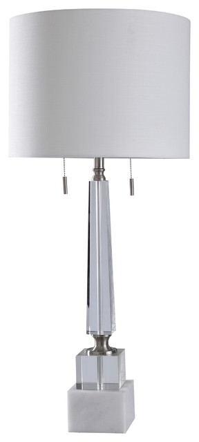 stylecraft crystal table lamp