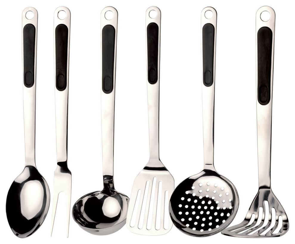 Cook'N'Co Ergo 7Piece Kitchen Utensils Contemporary Cooking