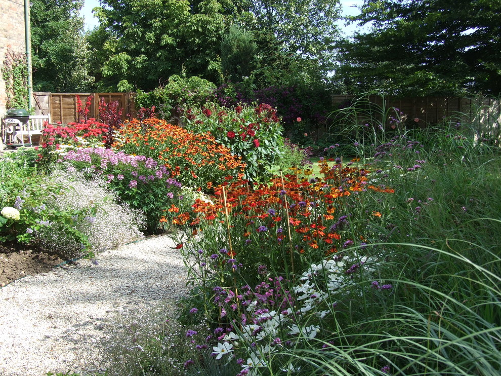 Photo of a country garden in Sussex.