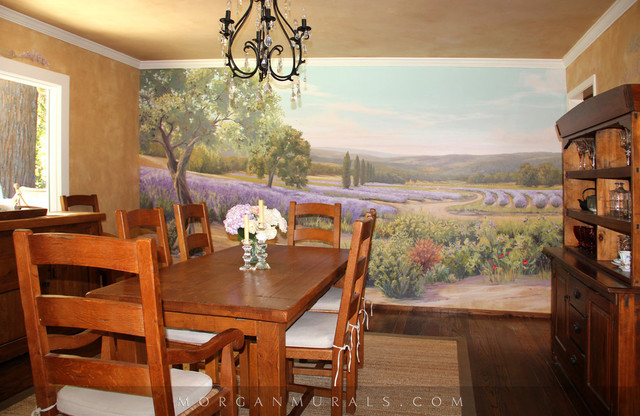 lavender farmhouse living room