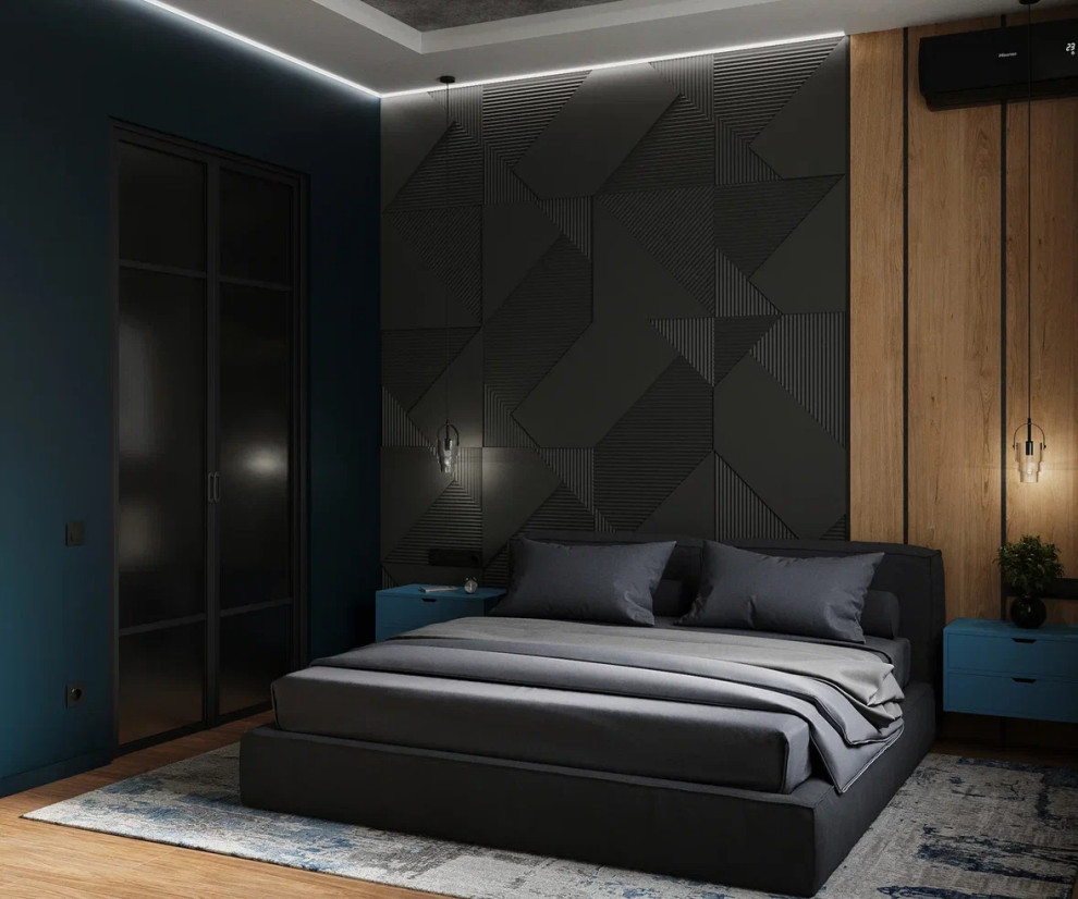 КП Дубки-парк, 100кв «Современный стиль, с элементами лофта»