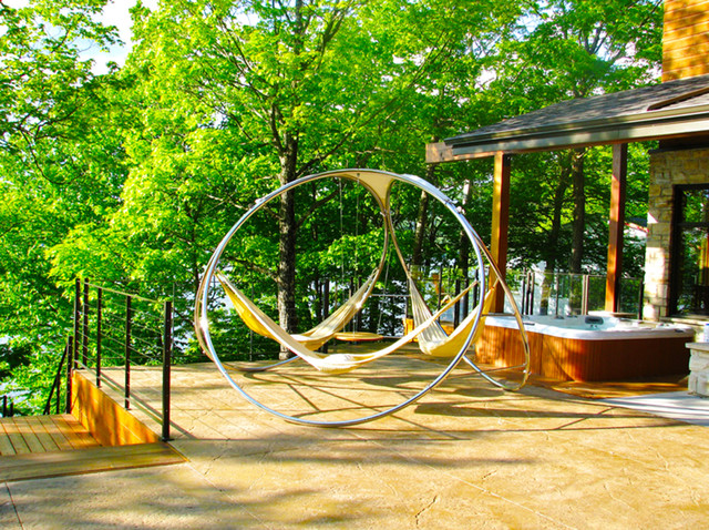 Trinity Hammocks contemporary-patio