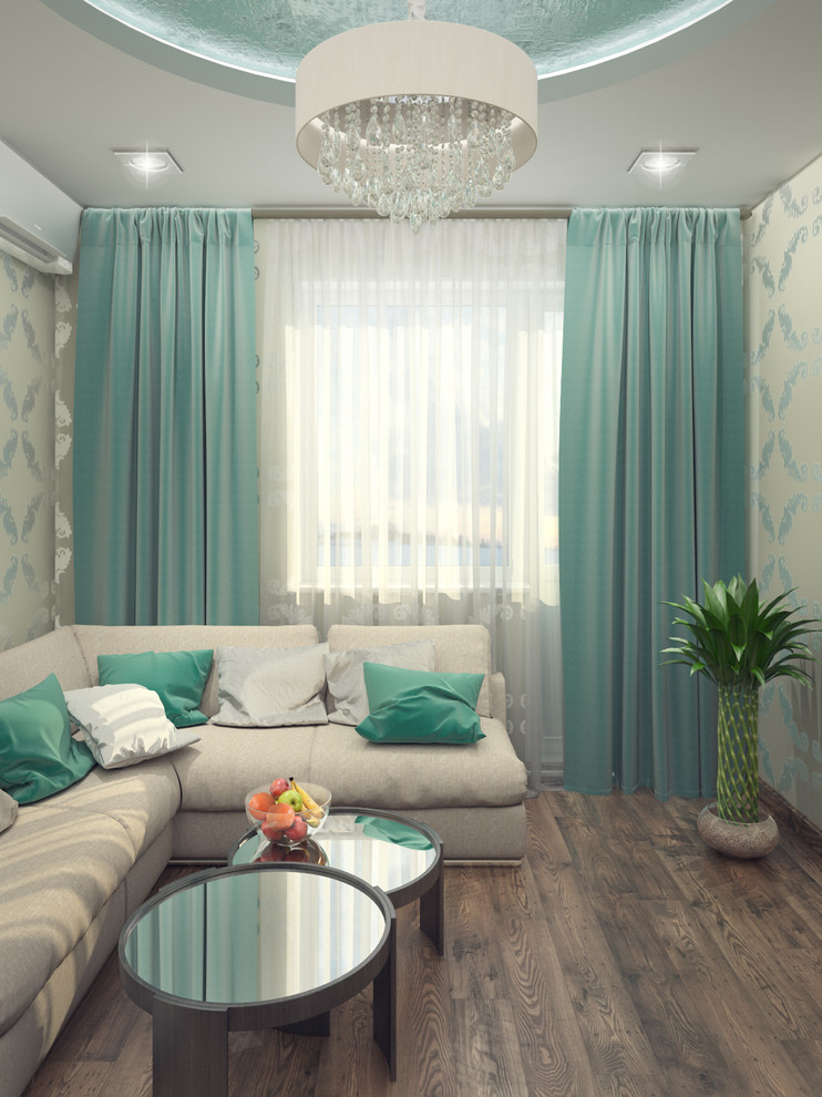 Эффектный дизайн для не большого пространства.