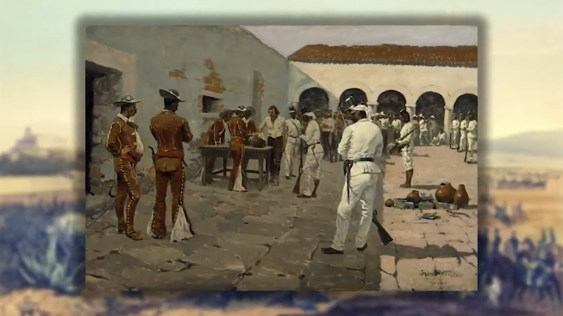 The Black Bean Incident, also known as the Bean Lottery, was a mass execution of Texan prisoners during the Mier Expedition