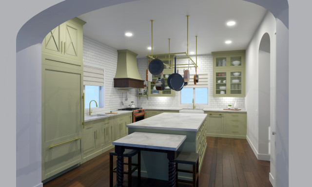 Example renderings rendering