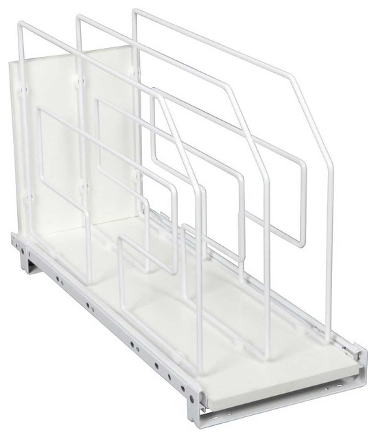 Roll Out Tray Divider And Organizer 9 Inch Contemporary