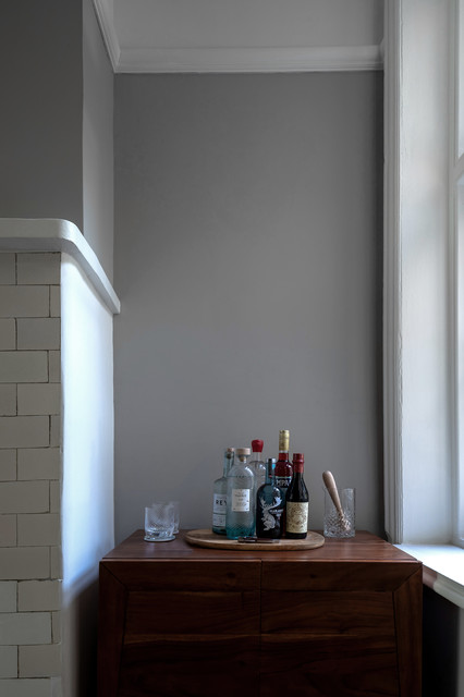 Highgate House sekelskiftes-vardagsrum