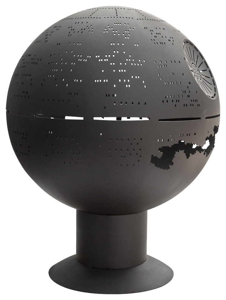 Уличный очаг "Звезда смерти"