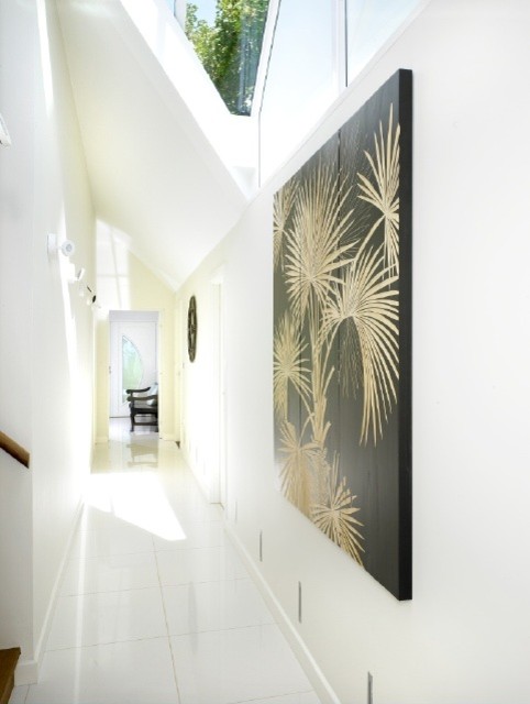 Rue Du Monnaie, Guernsey contemporary-hallway-and-landing