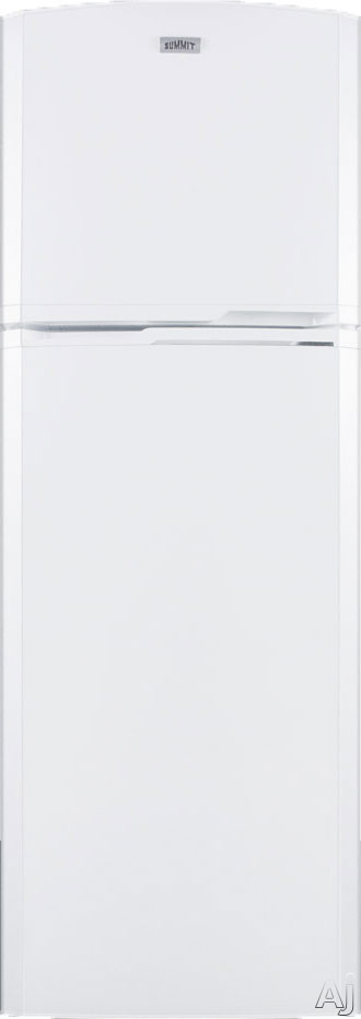 Summit 22 Inch Freestanding Counter Depth Top Freezer Refrigerator in White