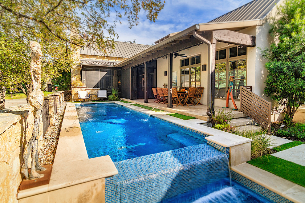Geometric Pool Designs Dallas, Highland Park & Plano - Dallas - by ...