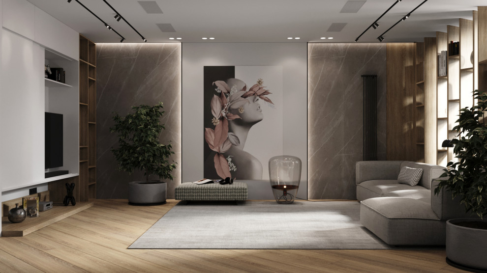 Дизайн-проект квартиры в ЖК Раменки