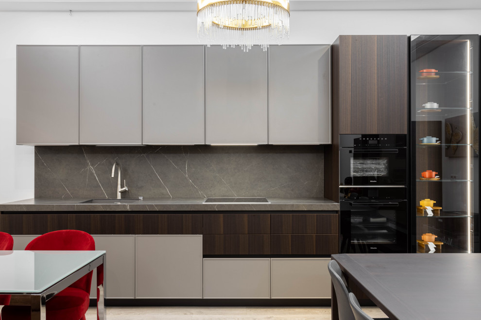 Кухня. Архитектура мебели. THE TOP Imperiale satine