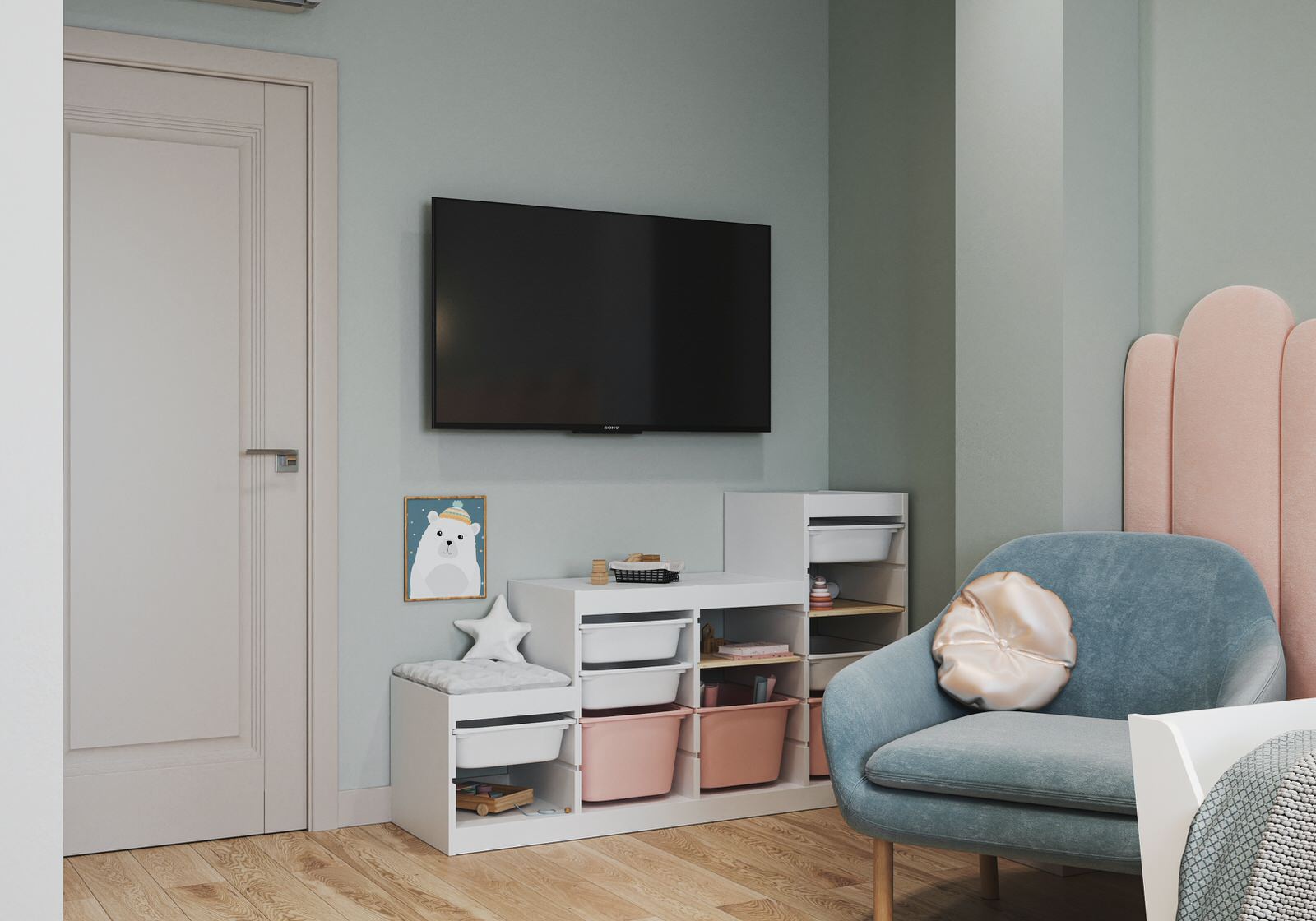 Квартира 130 м2 для большой семьи