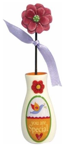 4.5 Inch "You Are Special" Flower and Vase Collectible Figurine