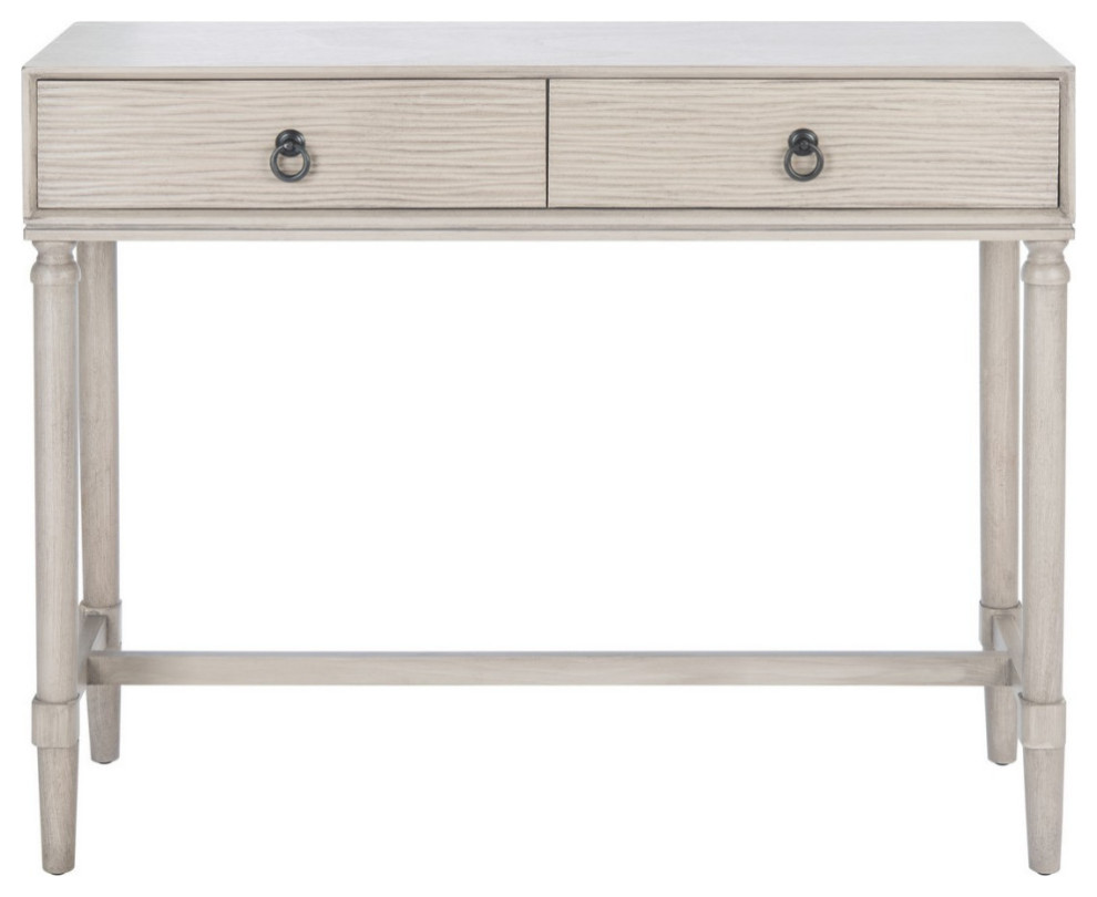 Elton 2 Drawer Console Table Greige