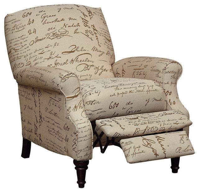 Chloe High Leg Recliner Traditional Chairs By Lane