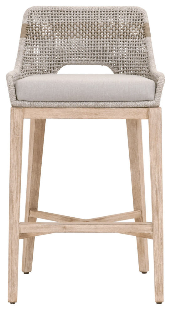 Tapestry Bar/Counter Stool, Indoor Beach Style Bar Stools And